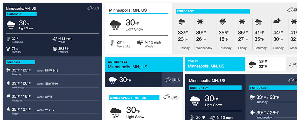 Smart Home  AerisWeather